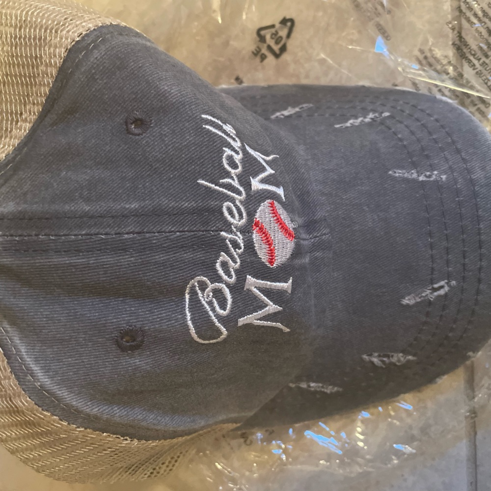Baseball mom hat